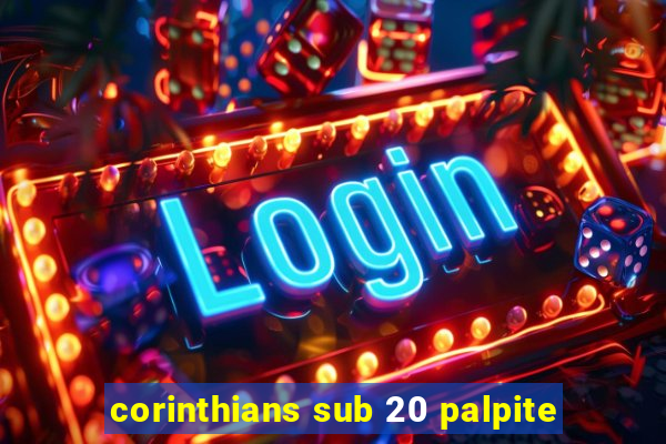 corinthians sub 20 palpite